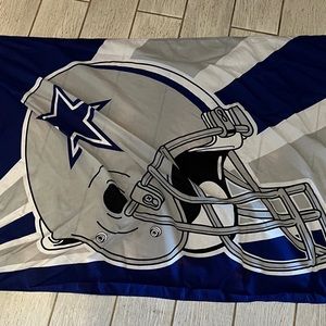Vintage 90’s Dallas Cowboys Emerson USA Flag NFL Team 34” X 57” VTG Football Ret